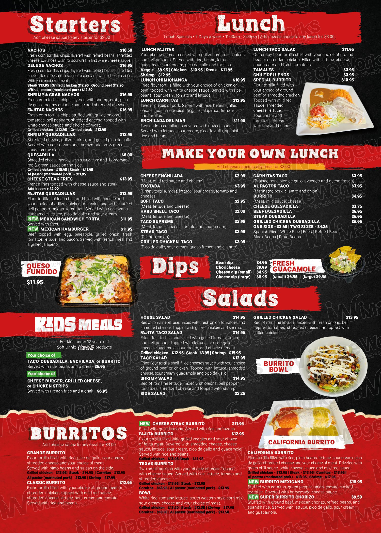 Compitas Menu Best Tacos & Best Burritos in Davenport, IA | Quad Cities | El Compita ...